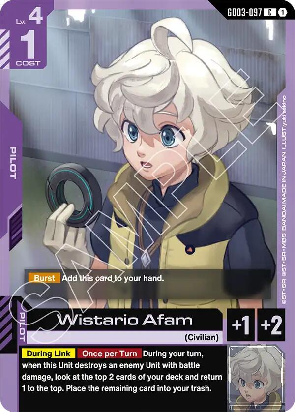 Wistario Afam - GD03-097: Steel Requiem