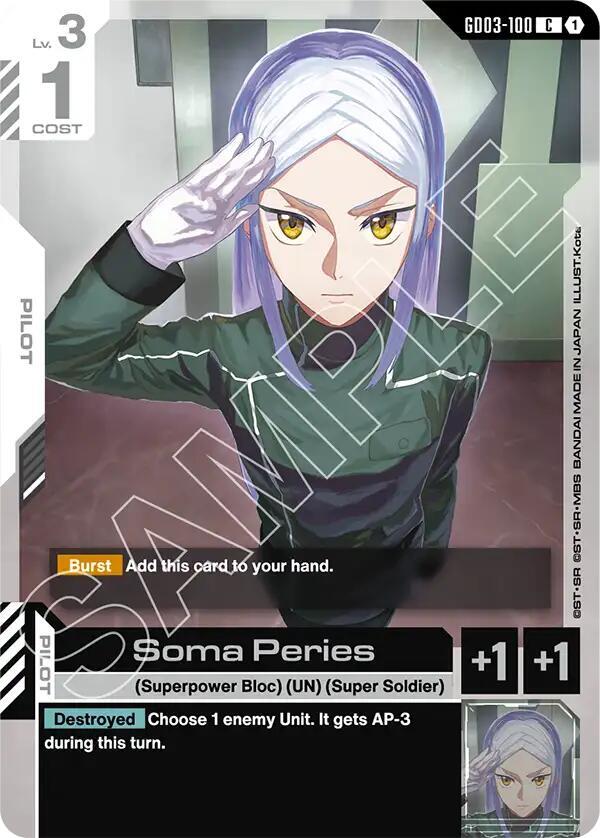 Soma Peries - GD03-100: Steel Requiem