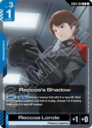 Reccoa's Shadow - GD03-104: Steel Requiem