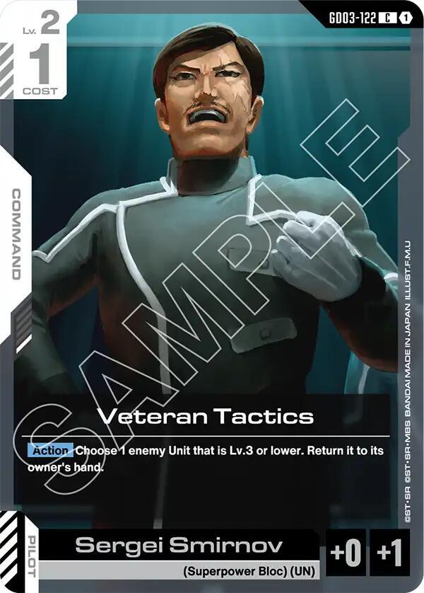 Veteran Tactics - GD03-122: Steel Requiem