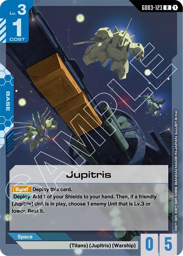 Jupitris - GD03-123: Steel Requiem