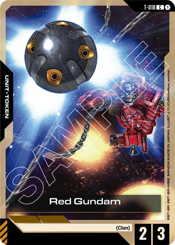 Red Gundam (T-018) - T-018: Steel Requiem