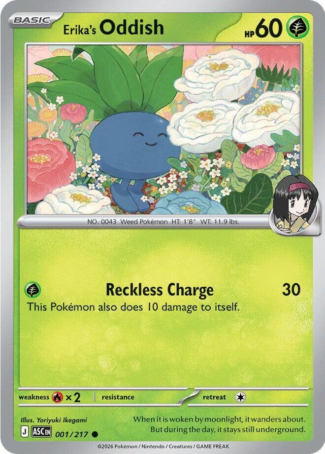 Erika's Oddish - 001/217: ME: Ascended Heroes
