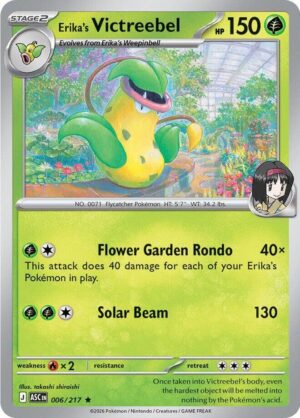 Erika's Victreebel - 006/217: ME: Ascended Heroes