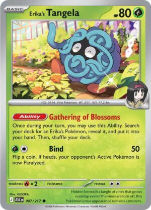 Erika's Tangela - 007/217 - 007/217: ME: Ascended Heroes