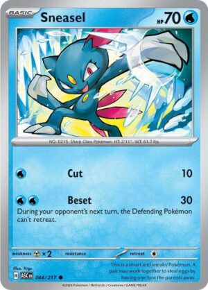 Sneasel - 044/217: ME: Ascended Heroes