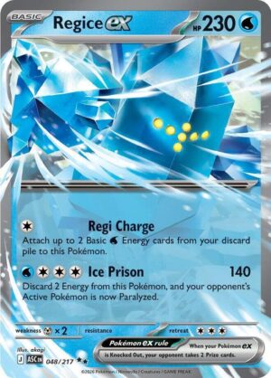Regice ex - 048/217: ME: Ascended Heroes