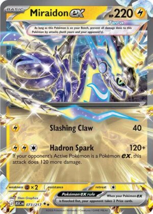 Miraidon ex - 073/217: ME: Ascended Heroes