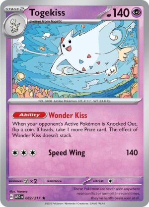 Togekiss - 082/217 - 082/217: ME: Ascended Heroes