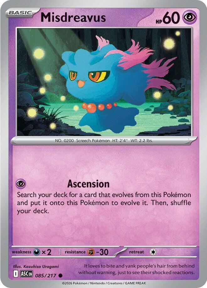 Misdreavus - 085/217 - 085/217: ME: Ascended Heroes