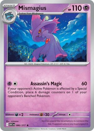 Mismagius - 086/217: ME: Ascended Heroes