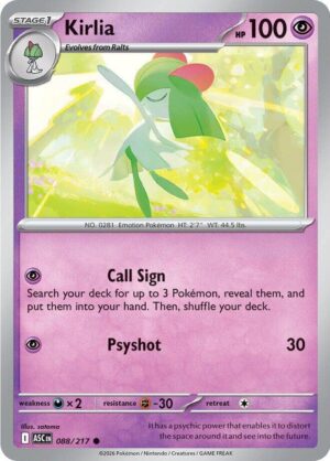 Kirlia - 088/217: ME: Ascended Heroes