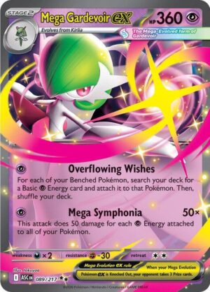 Mega Gardevoir ex - 089/217: ME: Ascended Heroes