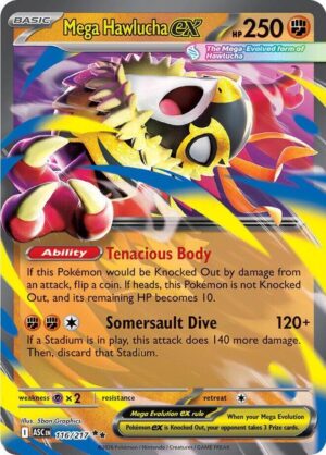 Mega Hawlucha ex - 116/217 - 116/217: ME: Ascended Heroes