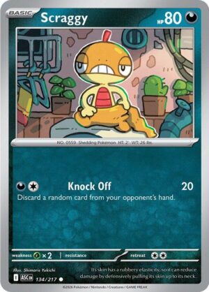 Scraggy - 134/217: ME: Ascended Heroes