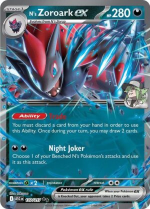 N's Zoroark ex - 137/217 - 137/217: ME: Ascended Heroes