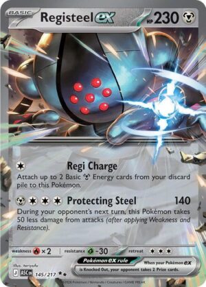 Registeel ex - 145/217: ME: Ascended Heroes