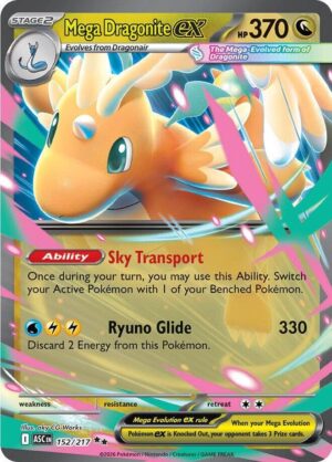 Mega Dragonite ex - 152/217 - 152/217: ME: Ascended Heroes
