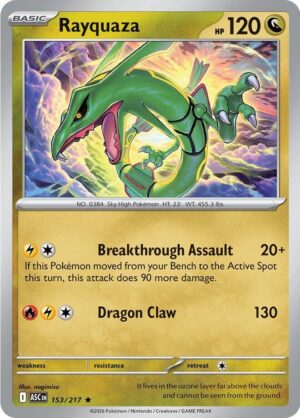 Rayquaza - 153/217: ME: Ascended Heroes