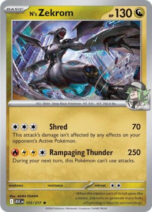 N's Zekrom - 155/217: ME: Ascended Heroes