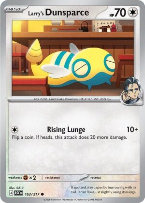 Larry's Dunsparce - 163/217: ME: Ascended Heroes