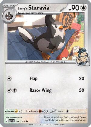 Larry's Staravia - 169/217: ME: Ascended Heroes