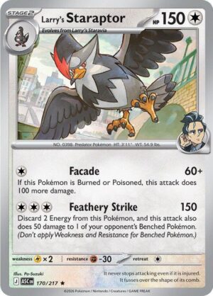 Larry's Staraptor - 170/217 - 170/217: ME: Ascended Heroes