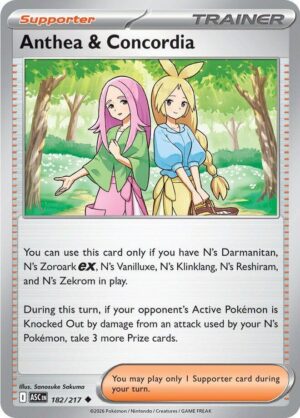 Anthea & Concordia - 182/217 - 182/217: ME: Ascended Heroes