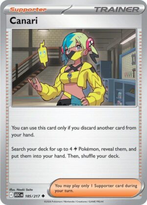 Canari - 185/217 - 185/217: ME: Ascended Heroes