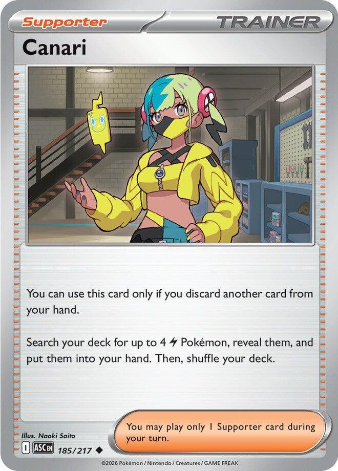Canari - 185/217 - 185/217: ME: Ascended Heroes