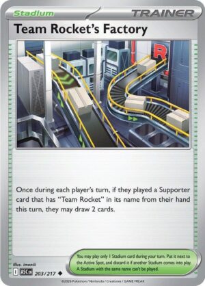 Team Rocket's Factory - 203/217: ME: Ascended Heroes