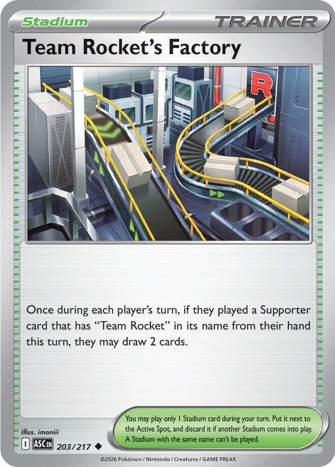 Team Rocket's Factory - 203/217: ME: Ascended Heroes