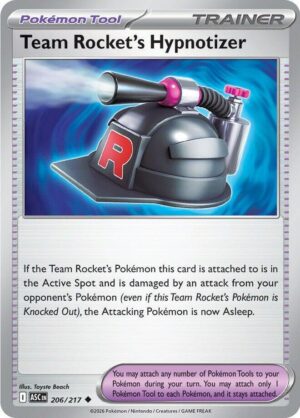Team Rocket's Hypnotizer - 206/217: ME: Ascended Heroes