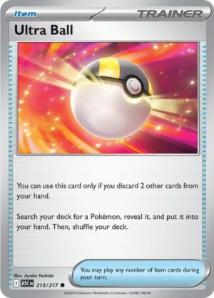 Ultra Ball - 213/217 - 213/217: ME: Ascended Heroes