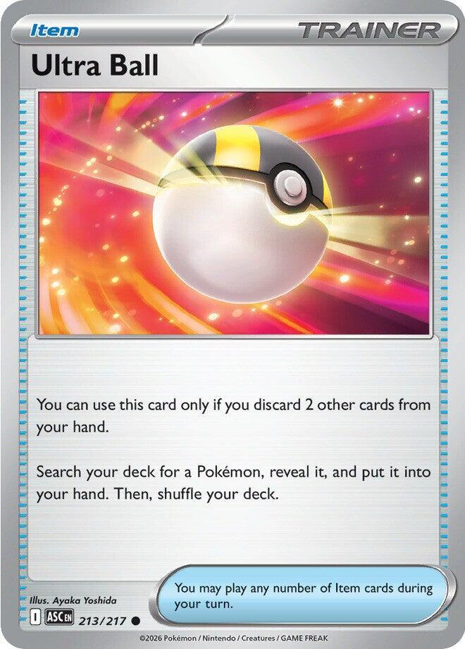 Ultra Ball - 213/217 - 213/217: ME: Ascended Heroes