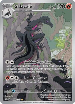 Salazzle - 224/217 - 224/217: ME: Ascended Heroes