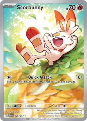 Scorbunny - 225/217 - 225/217: ME: Ascended Heroes