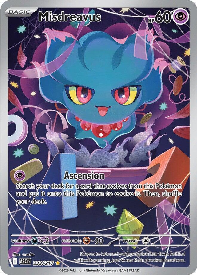 Misdreavus - 233/217 - 233/217: ME: Ascended Heroes