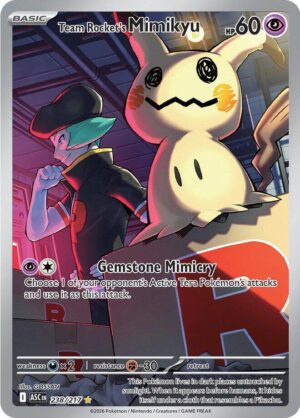 Team Rocket's Mimikyu - 238/217 - 238/217: ME: Ascended Heroes