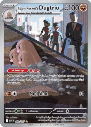 Team Rocket's Dugtrio - 239/217 - 239/217: ME: Ascended Heroes