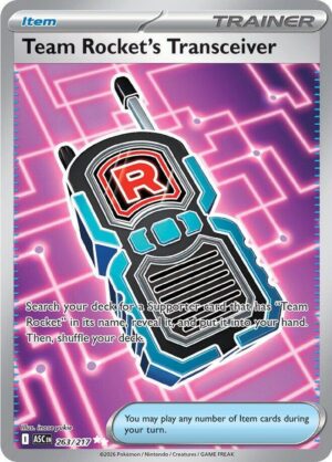 Team Rocket's Transceiver - 263/217 - 263/217: ME: Ascended Heroes
