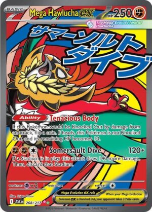 Mega Hawlucha ex - 268/217 - 268/217: ME: Ascended Heroes