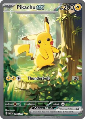 Pikachu ex - 276/217 - 276/217: ME: Ascended Heroes