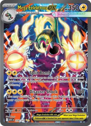 Mega Eelektross ex - 278/217 - 278/217: ME: Ascended Heroes