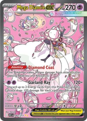 Mega Diancie ex - 282/217 - 282/217: ME: Ascended Heroes