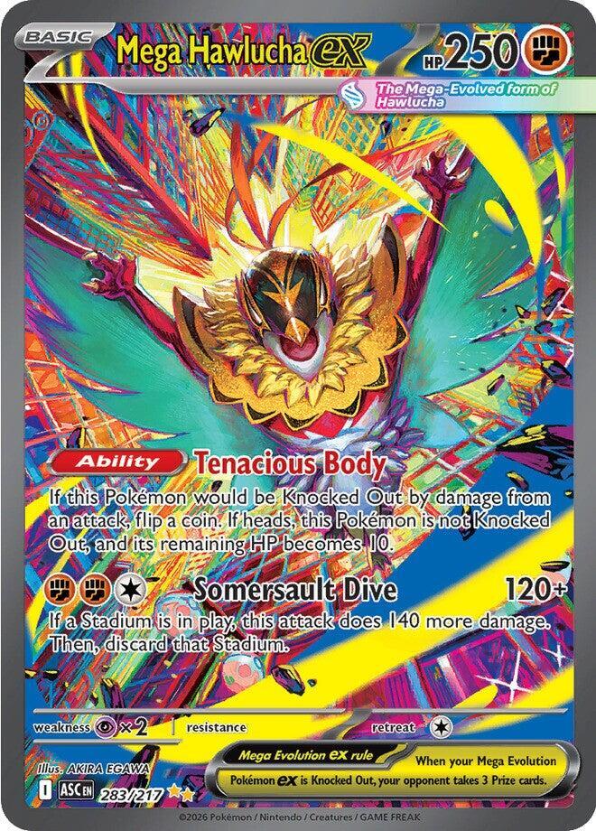 Mega Hawlucha ex - 283/217 - 283/217: ME: Ascended Heroes