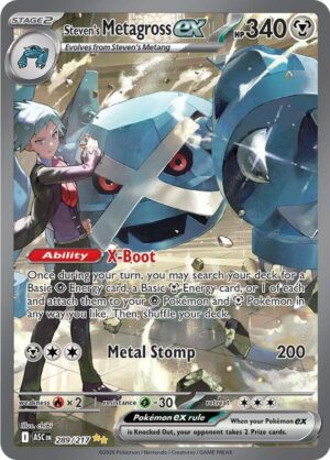 Steven's Metagross ex - 289/217: ME: Ascended Heroes