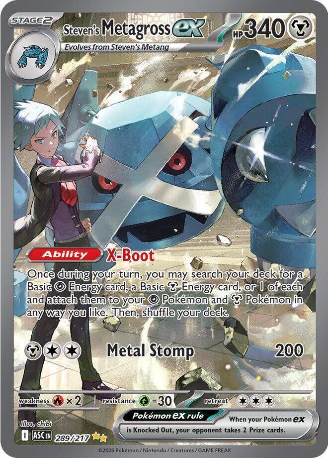 Steven's Metagross ex - 289/217: ME: Ascended Heroes