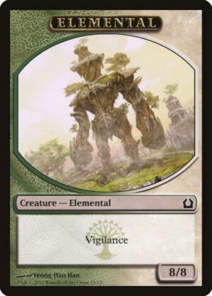 Elemental Token (Green/White) - 12: Return to Ravnica