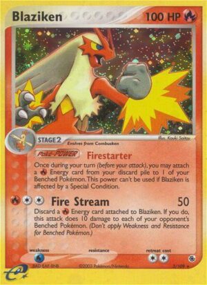 Blaziken - 3/109 - 3/109: Ruby and Sapphire